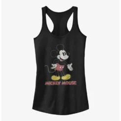 Coupon 🌟 Disney Mickey Mouse 70's Mickey ❤️ Girls Tank ✔️