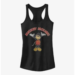 Flash Sale 😍 Disney Mickey Mouse Retro Mickey 💯 Girls Tank ⌛