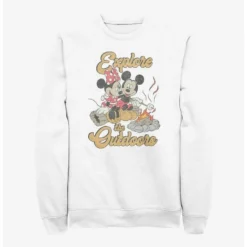 New ✔️ Disney Mickey Mouse Outdoors Crew Sweatshirt ✨