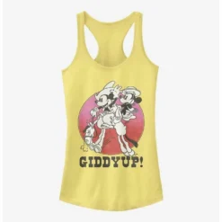 New ✔️ Disney Mickey Mouse Giddyup Girls Tank ❤️