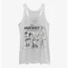 Buy ✔️ Disney Mickey Mouse Mickey Friends Sketch 👏 Girls Tank 🌟