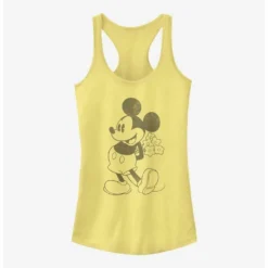 Budget ❤️ Disney Mickey Mouse Mickey Black And White Girls Tank 👏
