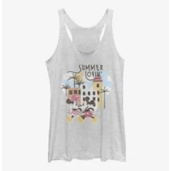 Coupon ⌛ Disney Mickey Mouse 🤩 Summer Lovin' ⭐ Girls Tank ❤️