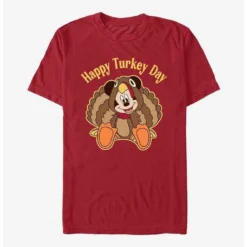 Cheapest 🎉 Disney Mickey Mouse Turkey Day Mickey T-Shirt ✔️