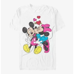 Cheapest 🌟 Extra Soft Disney Mickey Mouse & Minnie Mouse Love T-Shirt 🔥