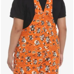 Buy 👏 Her Universe Disney Halloween Vintage Icons Soft Shortalls Plus Size 🥰 -Mickey Mouse Store 18319906 av2