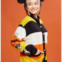 Best reviews of 🛒 Her Universe Disney Halloween Mickey Mouse Stripe ✨ Girls Hooded Cardigan ⌛ -Mickey Mouse Store 18372427 av3