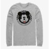 Coupon ⭐ Disney Mickey Mouse Checkered Long-Sleeve T-Shirt 😀