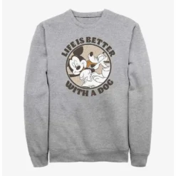 Hot Sale ✔️ Disney Mickey Mouse 🌟 Dog Life Sweatshirt 🔔