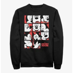Brand new 🔥 Disney Mickey Mouse Expression Grid Sweatshirt 🎉