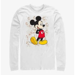 Cheapest ⭐ Disney Mickey Mouse Many Mickeys Long-Sleeve T-Shirt ❤️