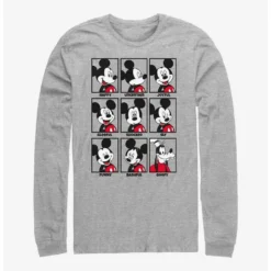 Brand new 💯 Disney Mickey Mouse Mood Long-Sleeve T-Shirt 💯