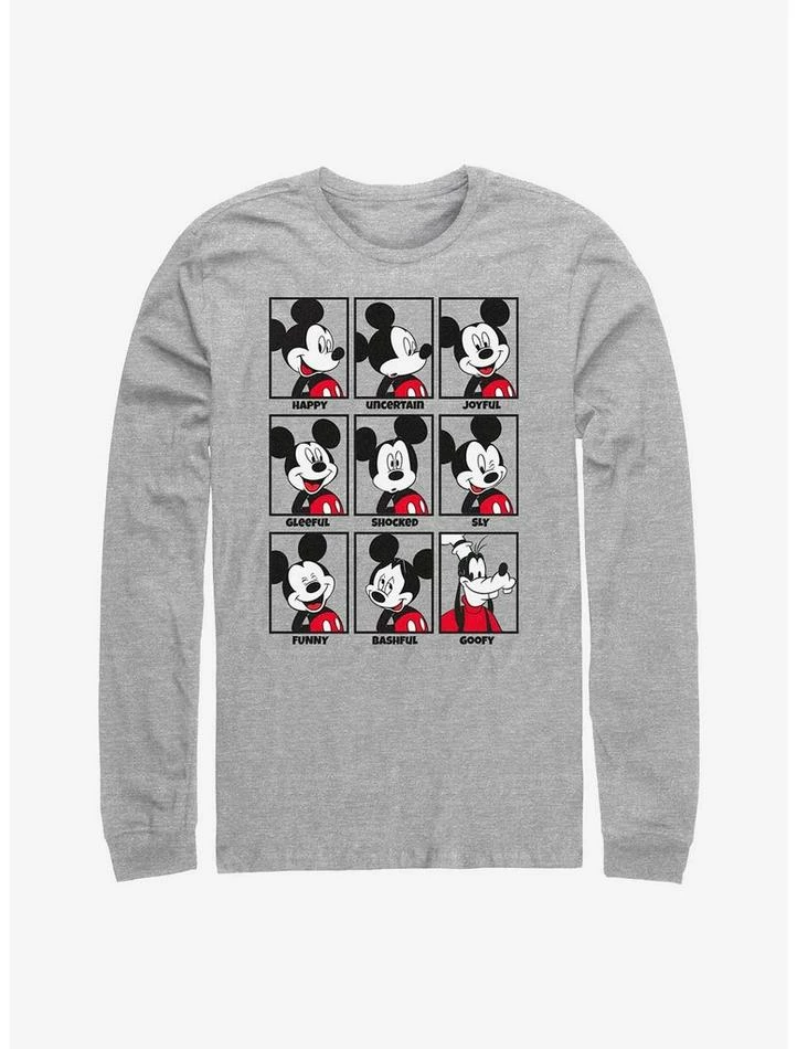 Brand new π― Disney Mickey Mouse Mood Long-Sleeve T-Shirt π― 1 Brand new π― Disney Mickey Mouse Mood Long-Sleeve T-Shirt π―