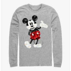 Coupon 🎉 Disney Mickey Mouse Poly Long-Sleeve T-Shirt 😍