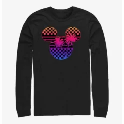 Discount ⌛ Disney Mickey Mouse Roadster Palm Mickey Long-Sleeve T-Shirt 🔥