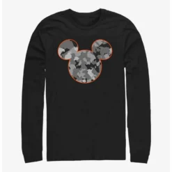 Best Pirce 🥰 Disney Mickey Mouses Camo Long-Sleeve T-Shirt 🔔
