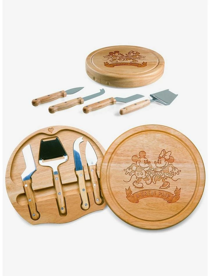 Hot Sale π Disney Mickey and Minnie Mouse Circo Cheese Cutting Board & Tools Set 𧨠4 Hot Sale π Disney Mickey and Minnie Mouse Circo Cheese Cutting Board & Tools Set 𧨠- Image 4
