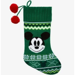 Promo ✔️ Disney Mickey Mouse Knit Stocking Hot Topic Exclusive 🤩