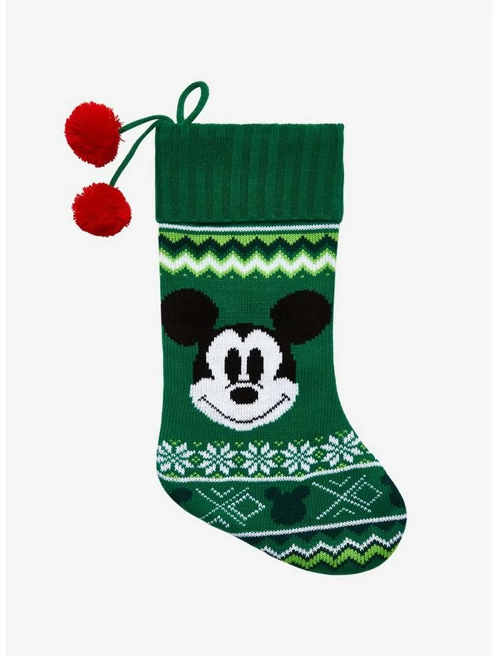Promo ✔️ Disney Mickey Mouse Knit Stocking Hot Topic Exclusive 🤩 1 Promo ✔️ Disney Mickey Mouse Knit Stocking Hot Topic Exclusive 🤩