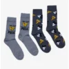Deals ✨ Disney Mickey Mouse Pizza Crew 🎉 Socks 2 Pair 🛒