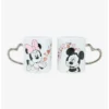 Deals 🎁 Disney Mickey Mouse & Minnie Mouse Heart Mug Set 🌟
