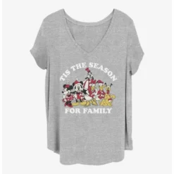Wholesale ⭐ Disney Mickey Mouse Family Season 😍 Girls T-Shirt Plus Size ✔️