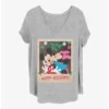 Best Sale 💯 Disney Mickey Mouse Holiday Polaroid Girls T-Shirt Plus Size 😀