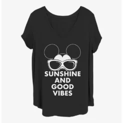 Flash Sale 👍 Disney Mickey Mouse Mickey Sunshine Girls T-Shirt Plus Size 😍