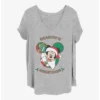 Hot Sale ✔️ Disney Mickey Mouse Mickeys Greeting 🎉 Girls T-Shirt Plus Size 😉