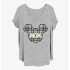 Flash Sale 🌟 Disney Mickey Mouse Mom Holiday Patch Girls T-Shirt Plus Size 🔔