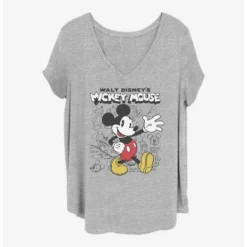 Top 10 🎁 Disney Mickey Mouse Sketchbook Girls T-Shirt Plus Size ⌛