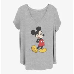 Flash Sale ⭐ Disney Mickey Mouse Traditional Mickey 🎁 Girls T-Shirt Plus Size ✨