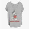 Buy ⭐ Disney Mickey Mouse Vintage Mickey ❤️ Girls T-Shirt Plus Size ⭐