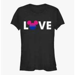 Buy ✨ Disney Mickey Mouse Bisexual Love Pride T-Shirt 🎁