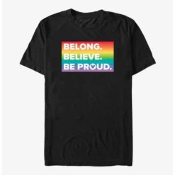 Budget ✨ Disney Mickey Mouse Be Proud Pride T-Shirt 🧨