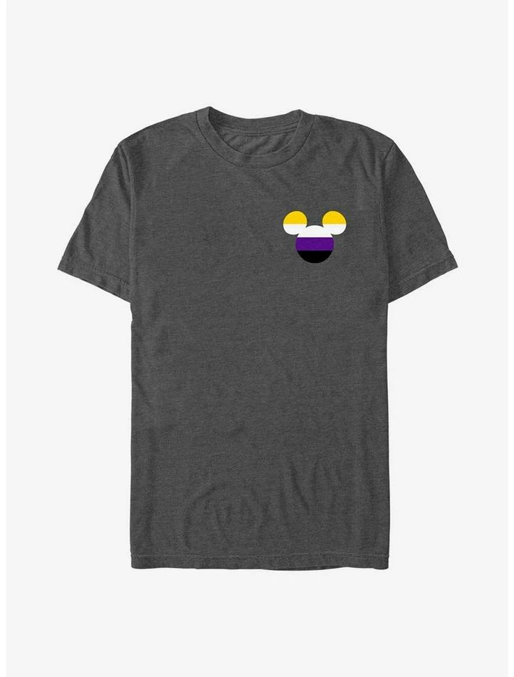 Hot Sale π₯ Disney Mickey Mouse Non-Binary Badge Pride T-Shirt π 1 Hot Sale π₯ Disney Mickey Mouse Non-Binary Badge Pride T-Shirt π