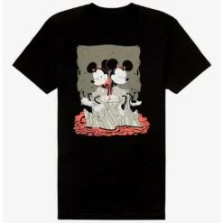 Discount ✨ Disney Mickey Mouse & Minnie Mouse Costume Boyfriend Fit Girls T-Shirt 😀