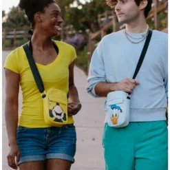 Coupon ⭐ Disney Mickey Mouse Smiling Up Pose Cross Body Bag 👍 -Mickey Mouse Store 19621502 av3