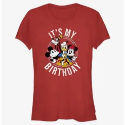 Promo 🤩 Disney Mickey Mouse Mickey and Friends Birthday Girls T-Shirt 👏