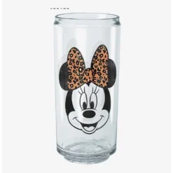 Cheap ⌛ Disney Mickey Mouse Minnie Leopard Bow Can Cup 🔥