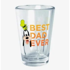 Discount ⭐ Disney Mickey Mouse Goofy Best Dad Ever Mini Glass ✨