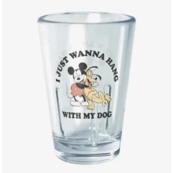 Coupon 🎉 Disney Mickey Mouse Dog Lover Mini Glass 🧨
