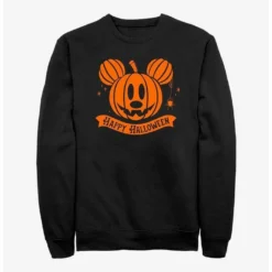 Deals 😀 Disney Mickey Mouse Pumpkin Head Sweatshirt 🥰