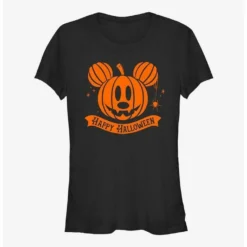 Flash Sale ⭐ Disney Mickey Mouse Pumpkin Head ✔️ Girls T-Shirt 🎉