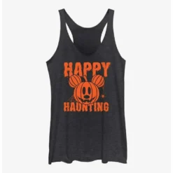 New 🔔 Disney Mickey Mouse Happy Haunting Girls Tank ⌛
