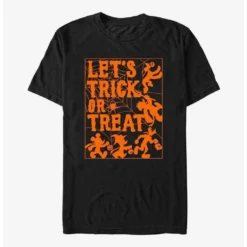 Best Pirce 😀 Disney Mickey Mouse Let's Trick or Treat Spiderweb T-Shirt ✔️