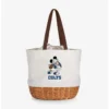 Cheapest 🔥 Disney Mickey Mouse NFL Indianapolis Colts Canvas Willow Basket Tote ✔️