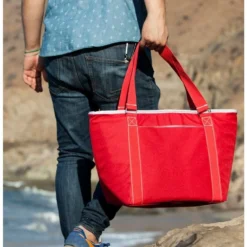 Flash Sale 🧨 Disney Mickey Mouse NFL Kansas City Chiefs Tote Cooler Bag ⌛ -Mickey Mouse Store 19831765 av4