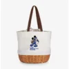 Top 10 ⌛ Disney Mickey Mouse NFL Los Angeles Rams Canvas Willow Basket Tote 👍