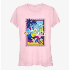 New ⭐ Disney Mickey Mouse Duck and Run 🛒 Girls T-Shirt 😉